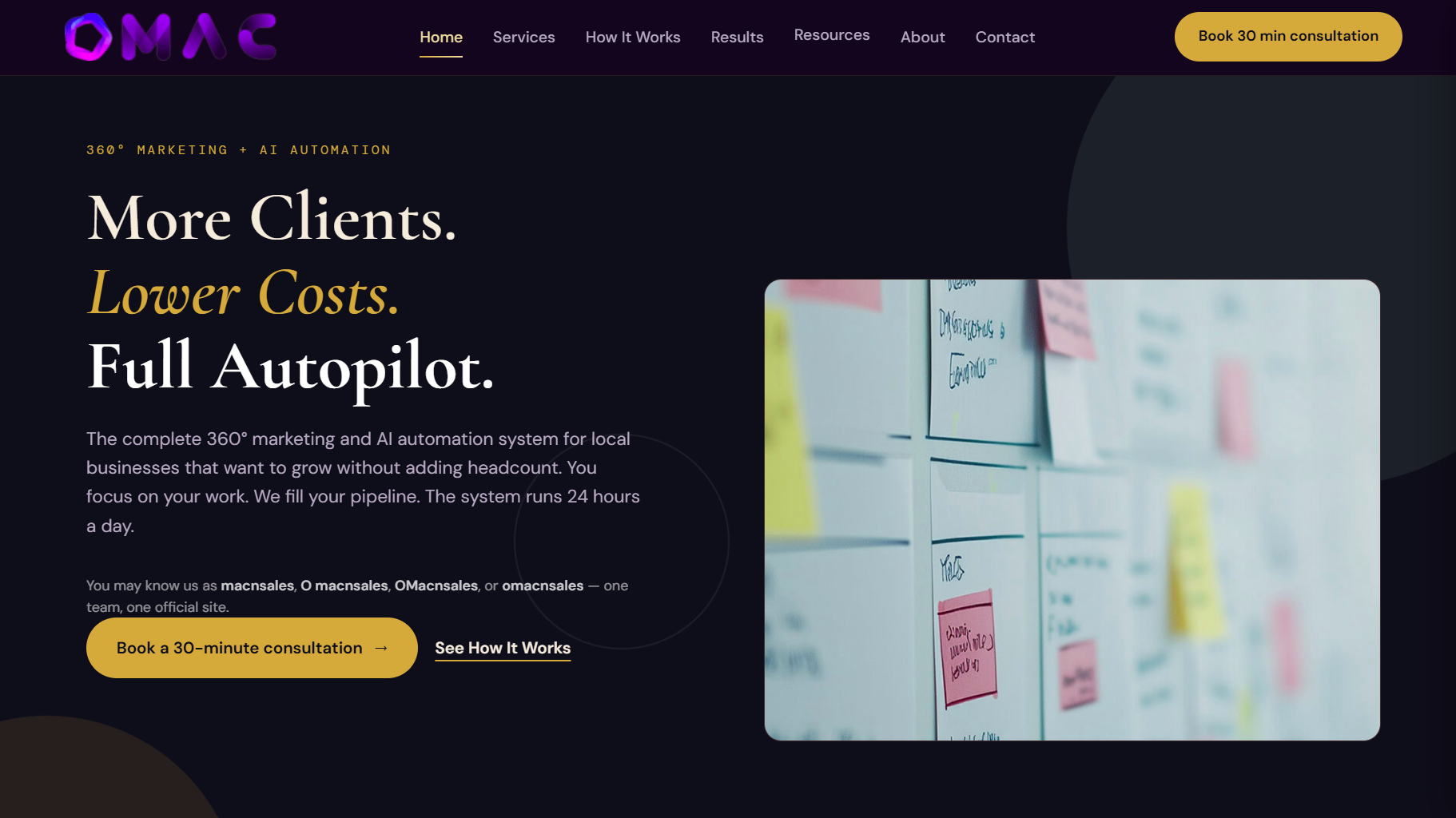 MacNSales screenshot, project by Ahad Nawaz