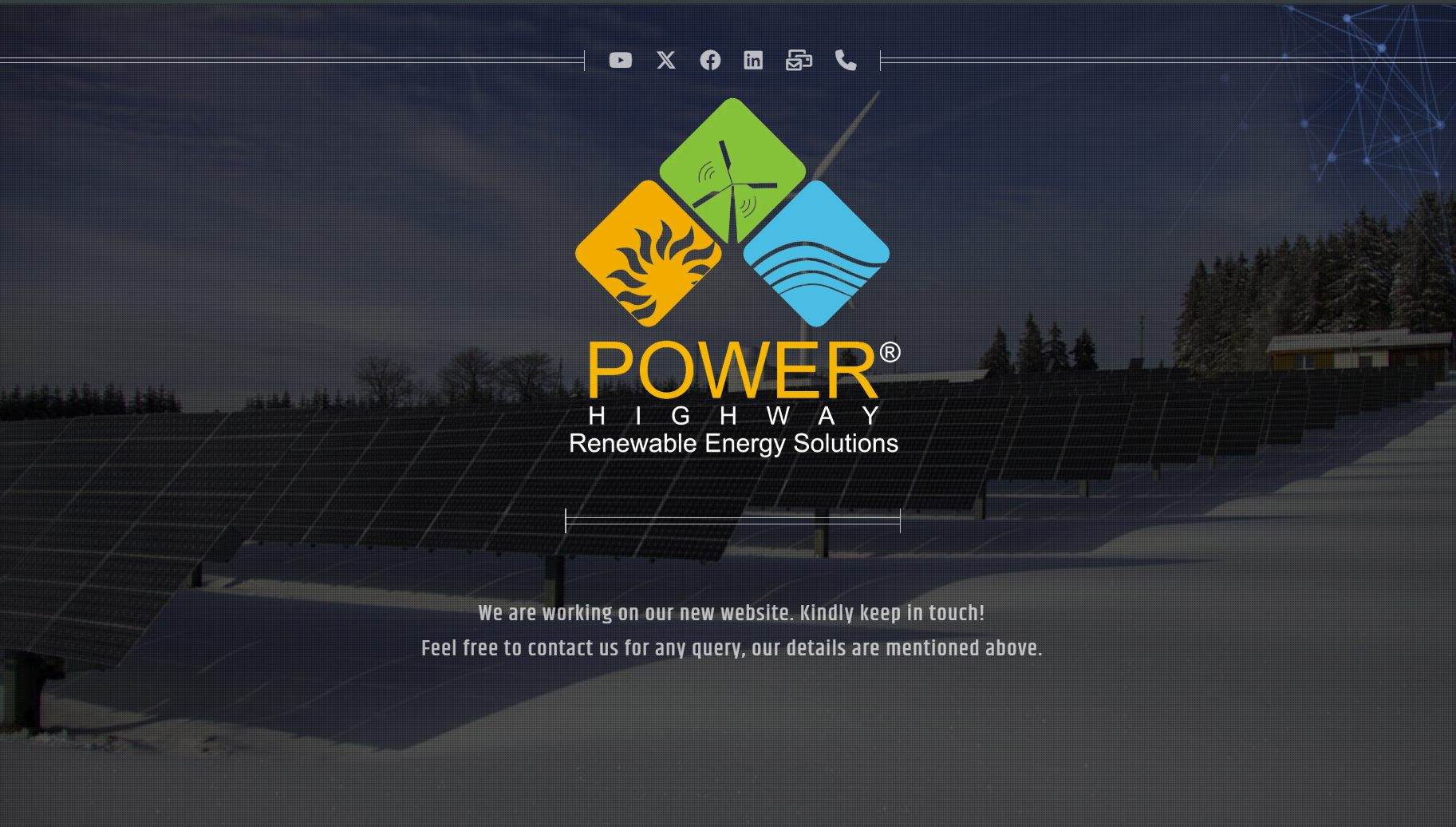 PowerHighway screenshot, project by Ahad Nawaz